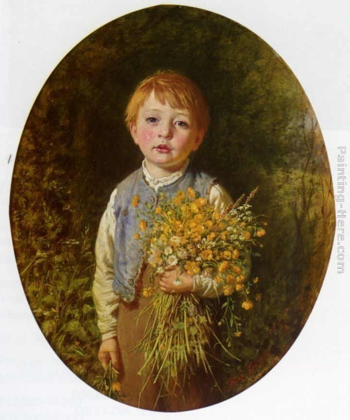 Frederick Morgan The Flower Gatherer
